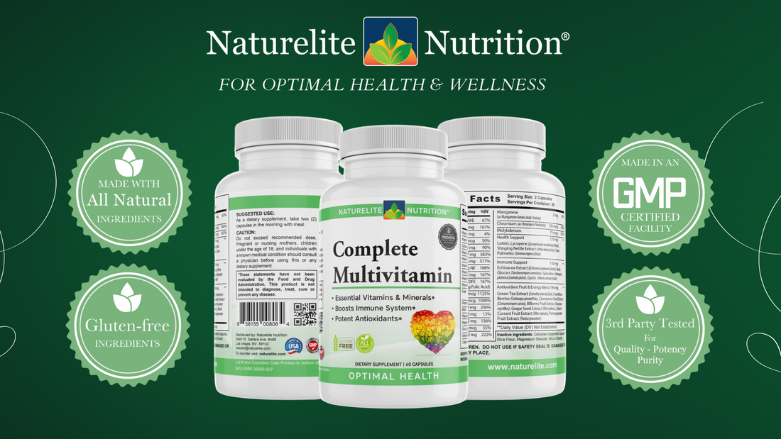 Unlocking Optimal Health: Naturelite Nutrition's Complete Multivitamin