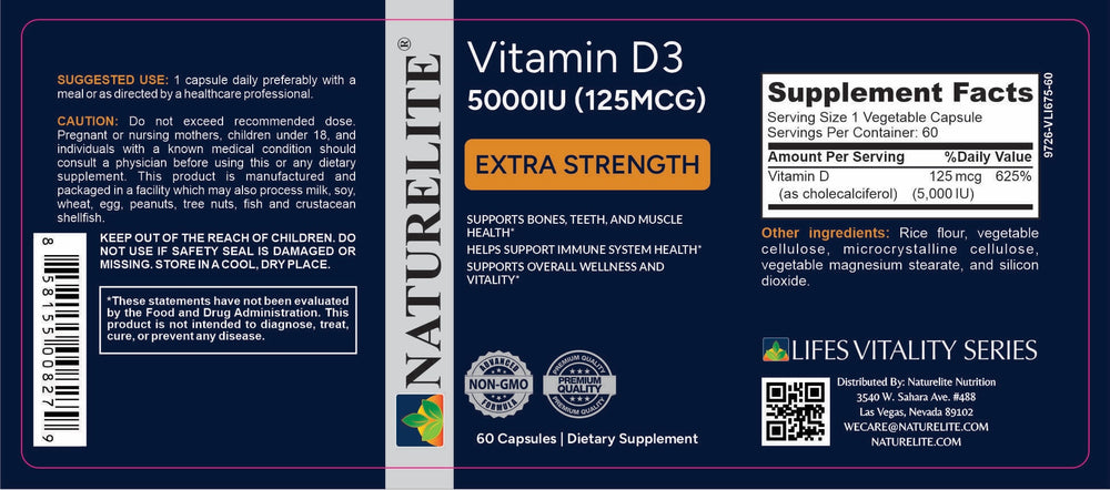 Vitamin D3 5000 IU
