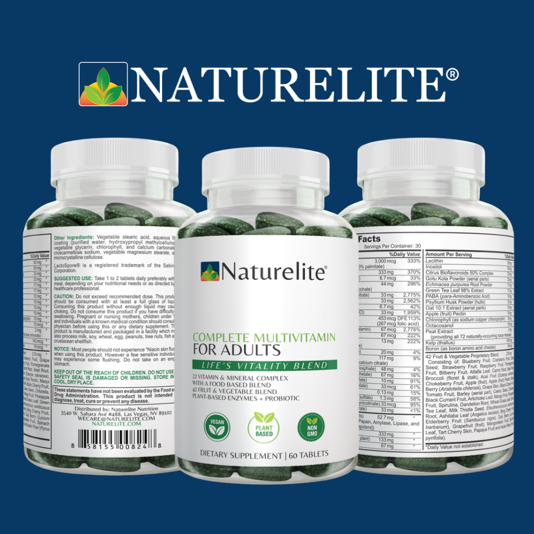 Naturelite’s Complete Multivitamin For Adults